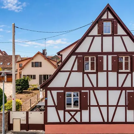 Le Frantz - Clim & Parking - Terrasse - Route Des Vins - Selestat Apartment Chatenois (Bas-Rhin)